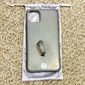 Loopy Case iPhone 11 Pro Max Sparkle Silver